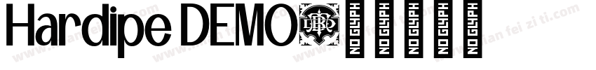Hardipe DEMO字体转换